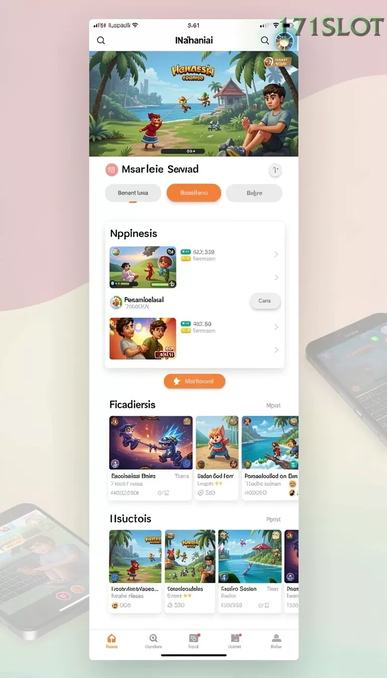 Cuplikan layar APEK88 — menu navigasi