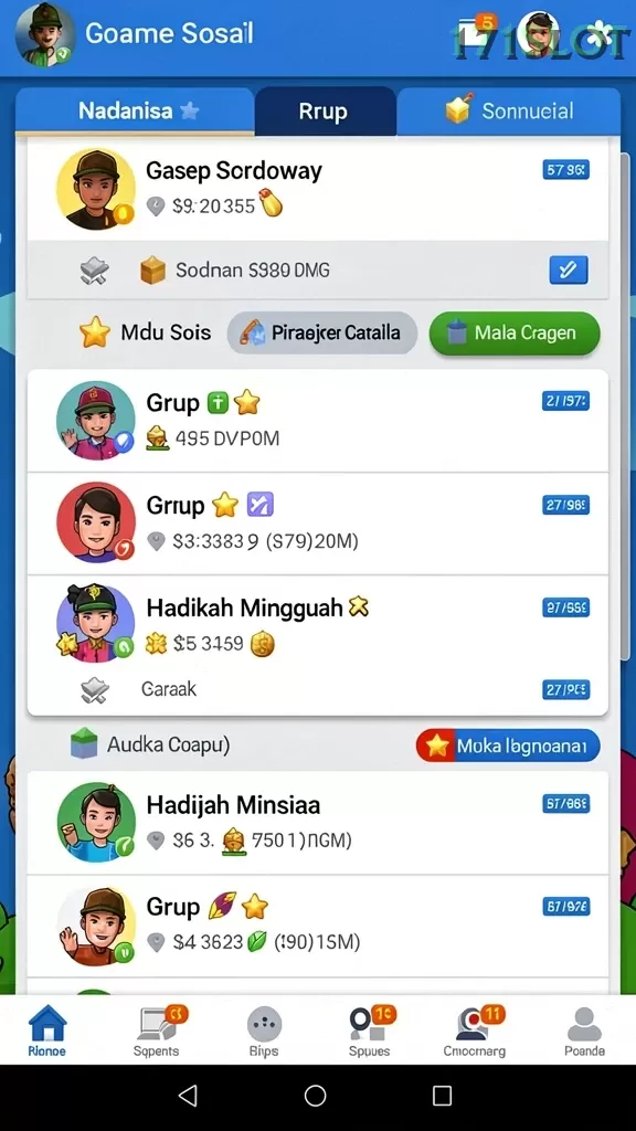 Cuplikan layar JJBET118 — aktivitas